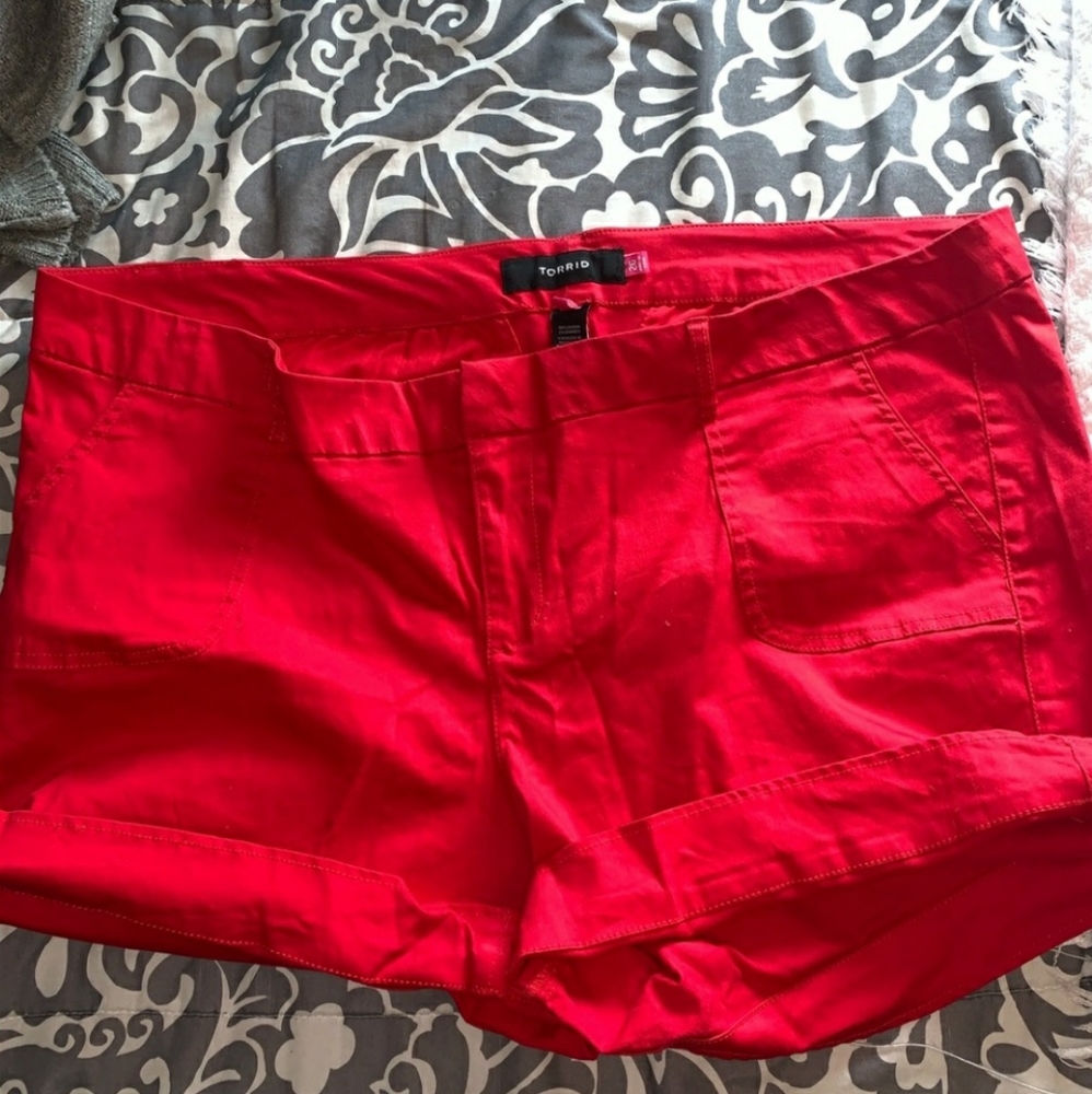 Torrid Shorts - Red